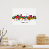 Yerevan Armenia Skyline Poster (Küche)