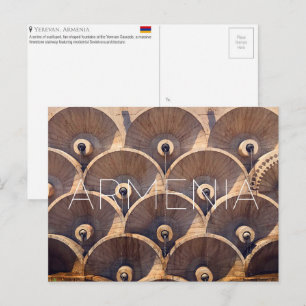 Yerevan, Armenien Reise-Postkarte Postkarte