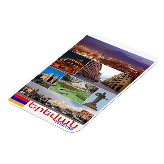 Yerevan - I Liebe - Magnet (Linke Seite)