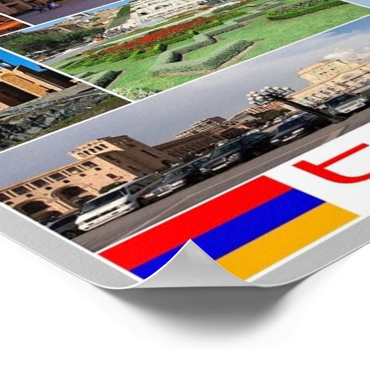 Yerevan - I Liebe - Poster (Ecke)