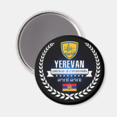 Yerevan Magnet (Vorderseite/Rückseite)