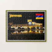 Yerevan - Platz der Republik - Nacht - Puzzle (Horizontal)