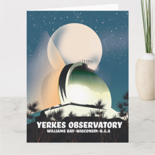 Yerkes Observatory Williams Bay, Wisconsin, USA Karte