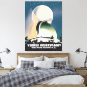 Yerkes Observatory Williams Bay, Wisconsin, USA Leinwanddruck (Insitu (Schlafzimmer))