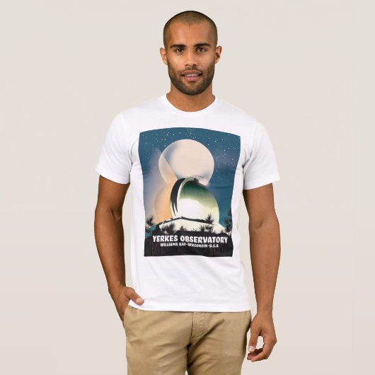 Yerkes Observatory Williams Bay, Wisconsin, USA T-Shirt (Vorne ganz)