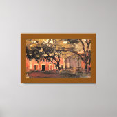 Yerres, the Aviary in Ornamental Farm, Leinwanddruck (Vorderseite)