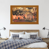 Yerres, the Aviary in Ornamental Farm, Leinwanddruck (Insitu (Schlafzimmer))