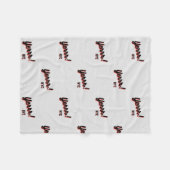 YERRR! NYC Fleece Blanket (Vorderseite (Horizontal))
