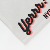 YERRR! NYC Fleece Blanket (Ecke)