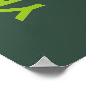 YES, CHEF! – Funny Kitchen Poster (Ecke)