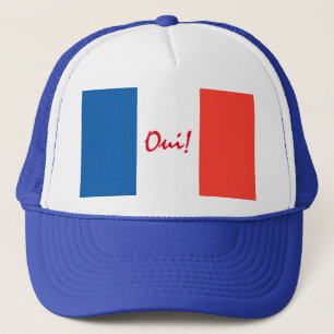 Yes French Flag Customizable Truckerkappe