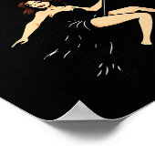 Yes I Can Drive A Stick Funny Halloween Soky Witch Poster (Ecke)