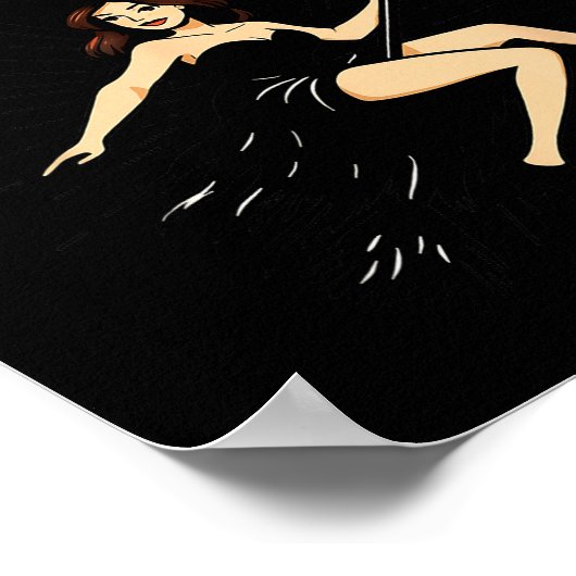 Yes I Can Drive A Stick Funny Halloween Soky Witch Poster (Ecke)