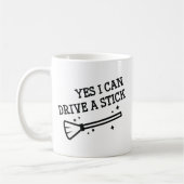 Yes I Can Drive A Stick Kaffeetasse (Links)