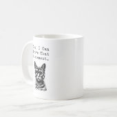 Yes, I Can Prove That Statement Math Design Kaffeetasse (Vorderseite Links)