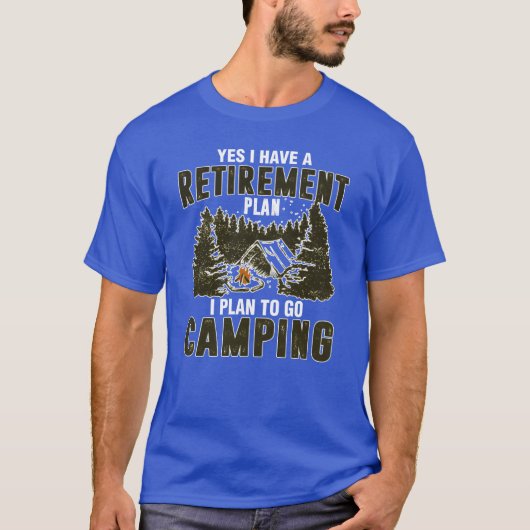 Yes I Have a Retirement Plan I Plan on Camping boy T-Shirt (Vorderseite)