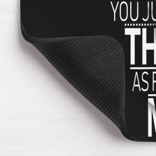 Yes I Have Adhd I'm Not Random Funny Quotes_adhd A Mousepad (Ecke)