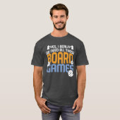 Yes I Need Allhese Board Games friends gift retro T-Shirt (Vorne ganz)