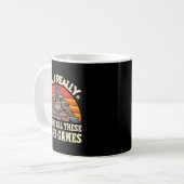 Yes I Really Do Need All These Board Games Funny B Kaffeetasse (Vorderseite Links)