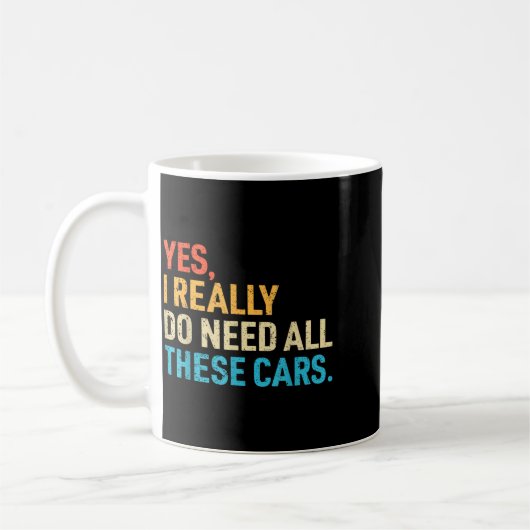Yes I Really Do Need All These Funny Car Mechanic Kaffeetasse (Links)