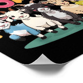 Yes I Really Do Need All These Goats Farm Animal L Poster (Ecke)