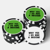 Yes I Ride a Broom Pokerchips (Stapel)