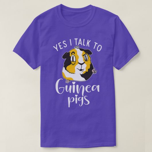 Yes i talk to Cute Guinea Pigs Premium T-Shirt (Design vorne)
