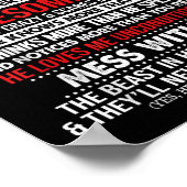 Yes I'm A Siled Daughter But Not Yours Of A Freaki Poster (Ecke)