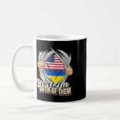Yes I'm Both Of Them Dual Citizenship Ukraine Kaffeetasse (Links)