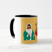 "Yes, Jesus Loves Me" Yellow Tasse (Vorderseite Links)