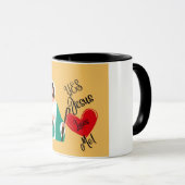 "Yes, Jesus Loves Me" Yellow Tasse (VorderseiteRechts)