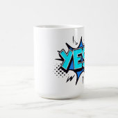 YES Klassischer Becher Kaffeetasse (Mittel)