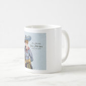Yes Ma'am Vintag Texas Cowgirl Art Tasse (VorderseiteRechts)