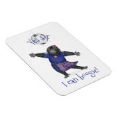 Yes sir, I can boogie gorilla football magnet (Rechte Seite)