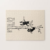 Yes, Still Go High Climbing Bears Inspirational Puzzle (Horizontal)