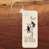 Yes, Still Go High Climbing Bears Inspirational Schlüsselanhänger (Vorderseite)