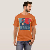 Yes We Can Barack Obama President T-Shirt (Vorne ganz)