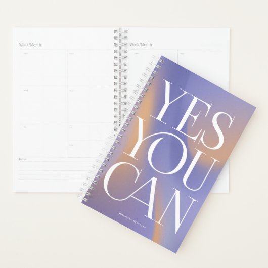 Yes You Can Personalized Gradient Planner Planer (Anzeige)