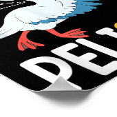 Yes You Pelican Waterbird School Motivation Teache Poster (Ecke)