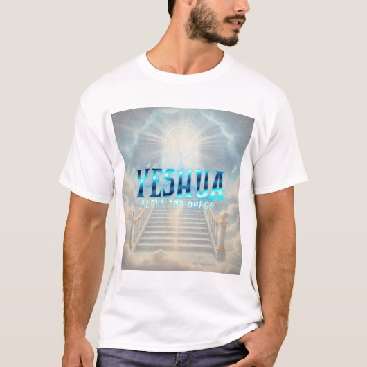 Yeshua alpha und Omega-T - Shirt (Vorderseite)