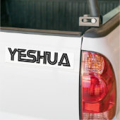 Yeshua Battlestar blanc Autoaufkleber (Auf Lkw)