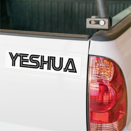 Yeshua Battlestar blanc Autoaufkleber (Auf Lkw)