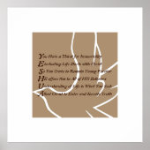 Yeshua Christlich Poster (Vorne)