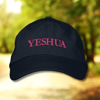 YESHUA Custom Word Embroidered Hat Bestickte Baseballkappe