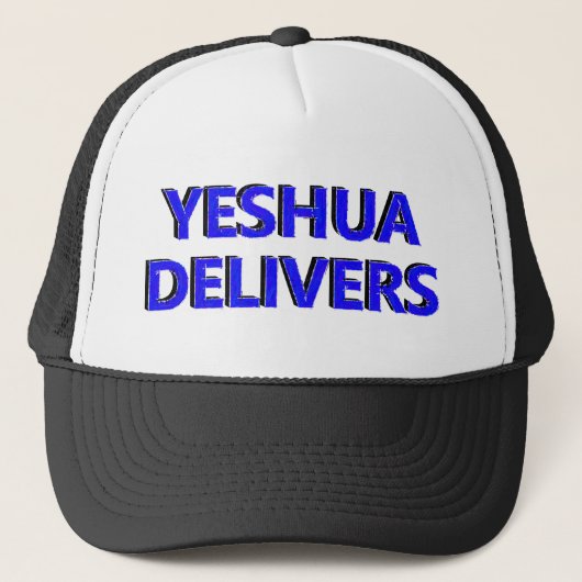 Yeshua Delivers Truckerkappe (Vorderseite)