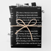 Yeshua Geem Christlich Geschenkpapier Set (Beispiel)