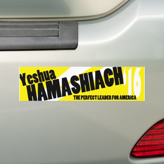Yeshua Hamashiach Autoaufkleber (Auf Auto)