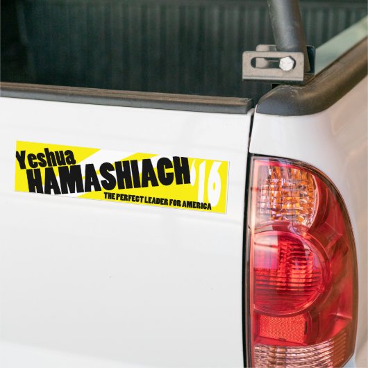 Yeshua Hamashiach Autoaufkleber (Auf Lkw)