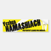 Yeshua Hamashiach Autoaufkleber (Vorne)