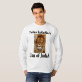 Yeshua HaMashiach, LION OF JUDAH T - Shirt (Vorne ganz)